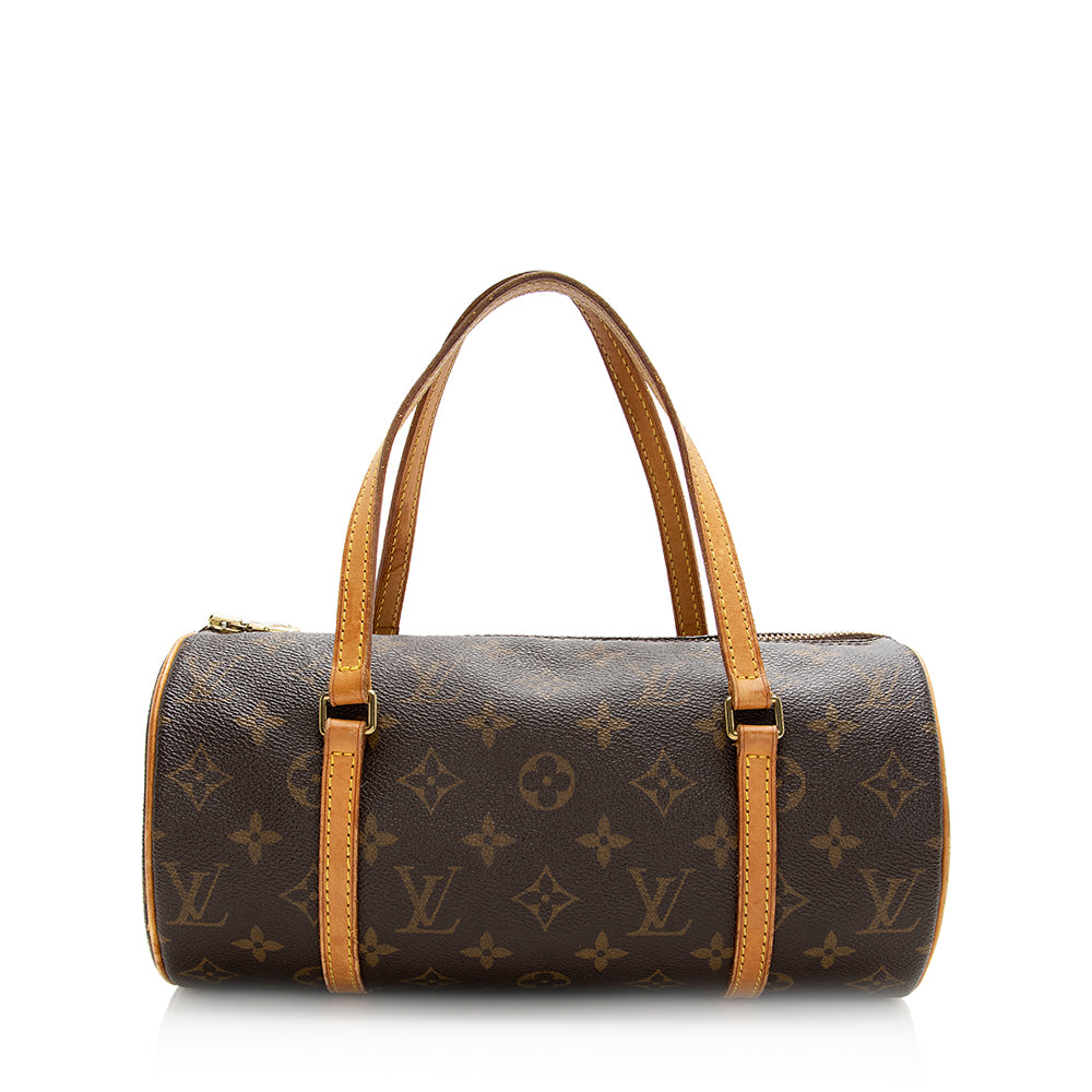 Louis Vuitton Monogram Canvas Papillon 26 Satchel -  (SHF-20326)