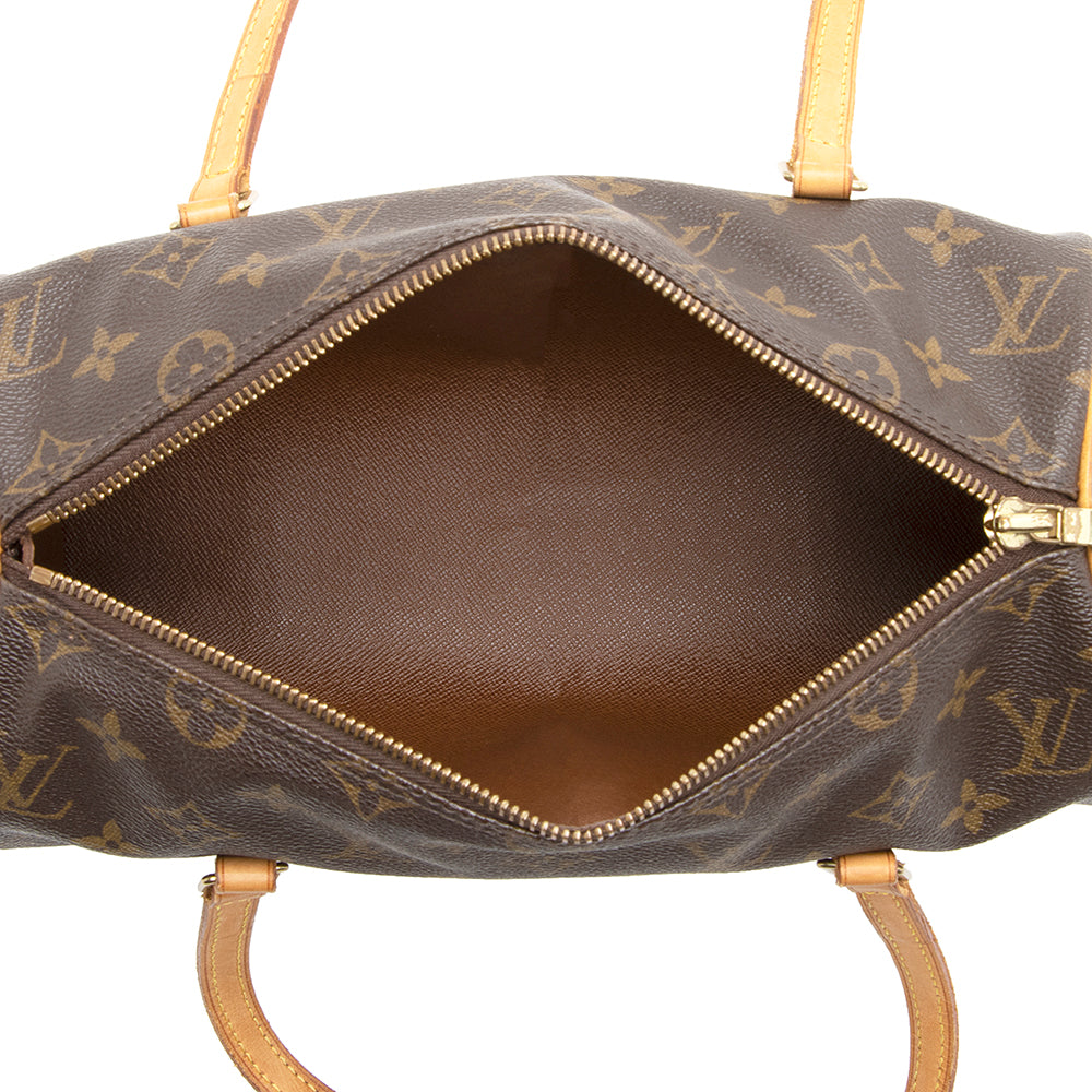 Louis Vuitton Monogram Canvas Papillon 26 Satchel -  (SHF-20326)