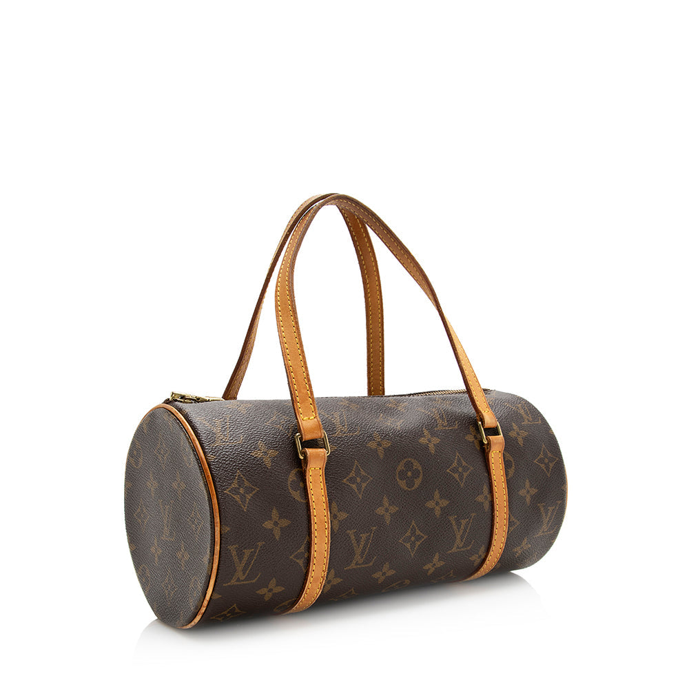 Louis Vuitton Monogram Canvas Papillon 26 Satchel -  (SHF-20326)