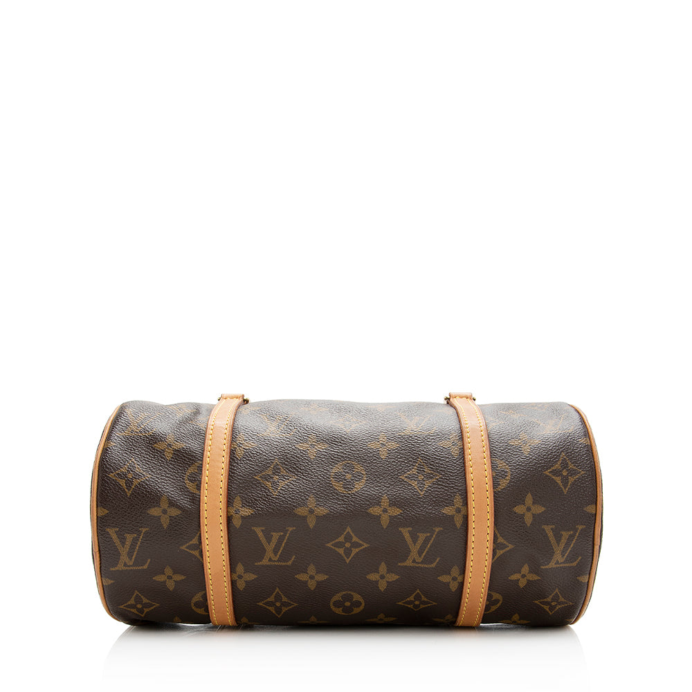 Louis Vuitton Monogram Canvas Papillon 26 Satchel (SHF-19863)