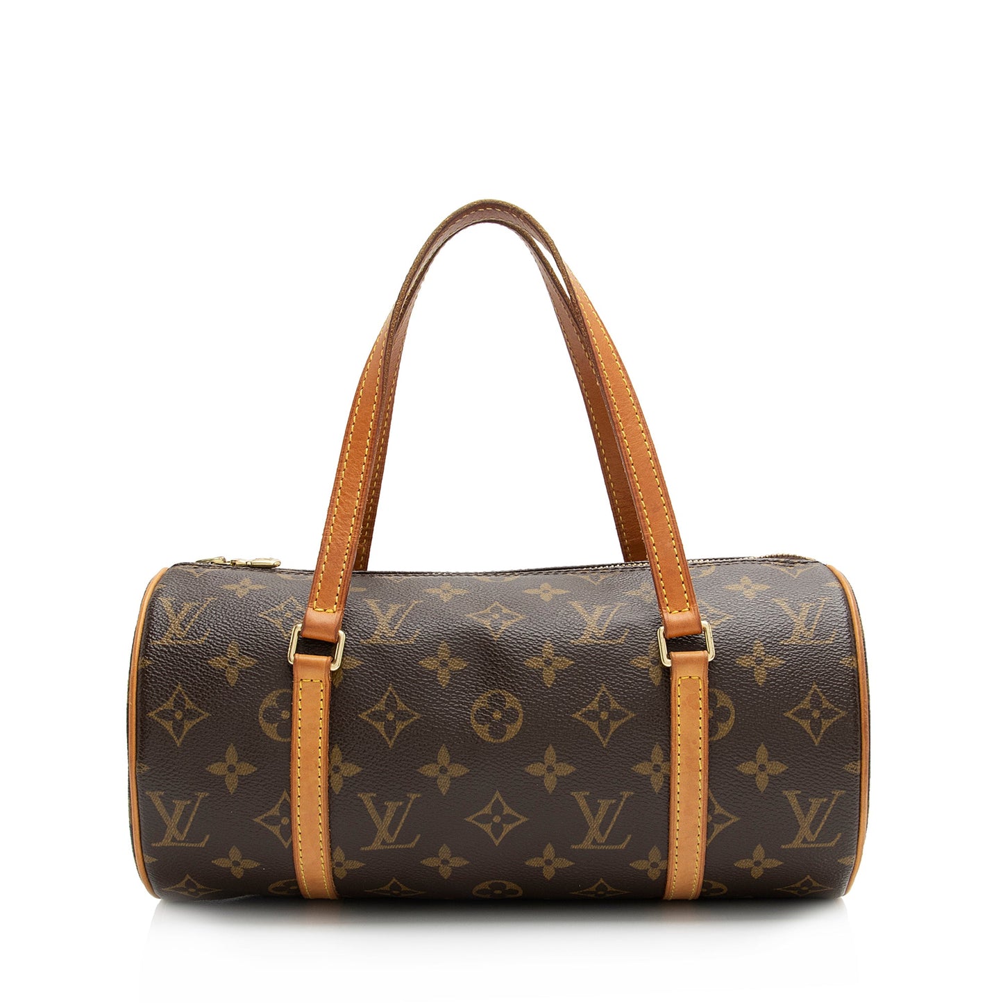 Louis Vuitton Monogram Canvas Papillon 26 Satchel (SHF-23766)