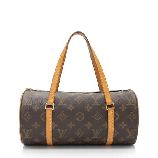 Louis Vuitton Monogram Canvas Papillon 26 Satchel (SHF-pjEJ2N)