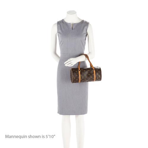Louis Vuitton Monogram Canvas Papillon 30 Satchel (SHF-17089)