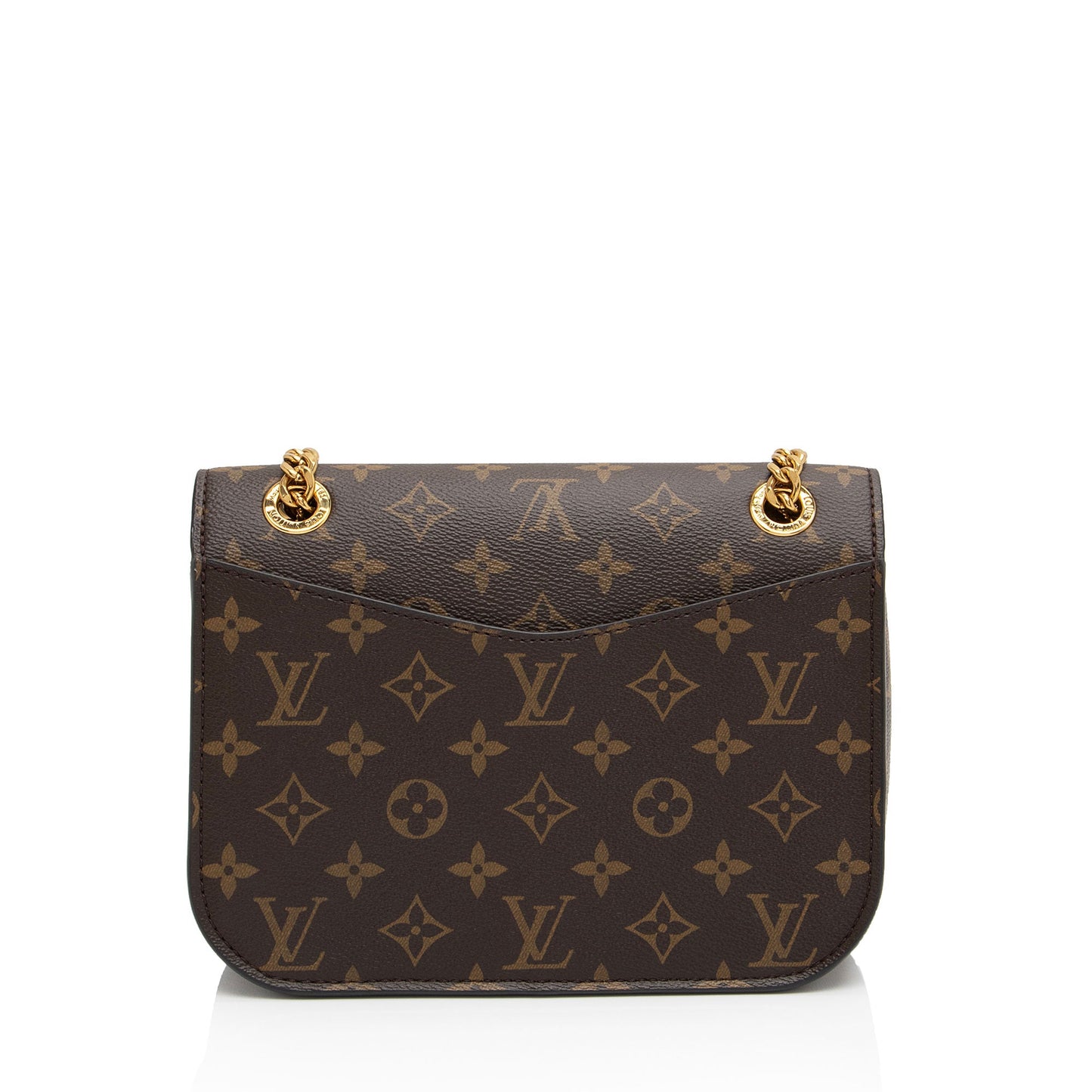 Louis Vuitton Monogram Canvas Passy Shoulder Bag (SHF-Cm87ct)