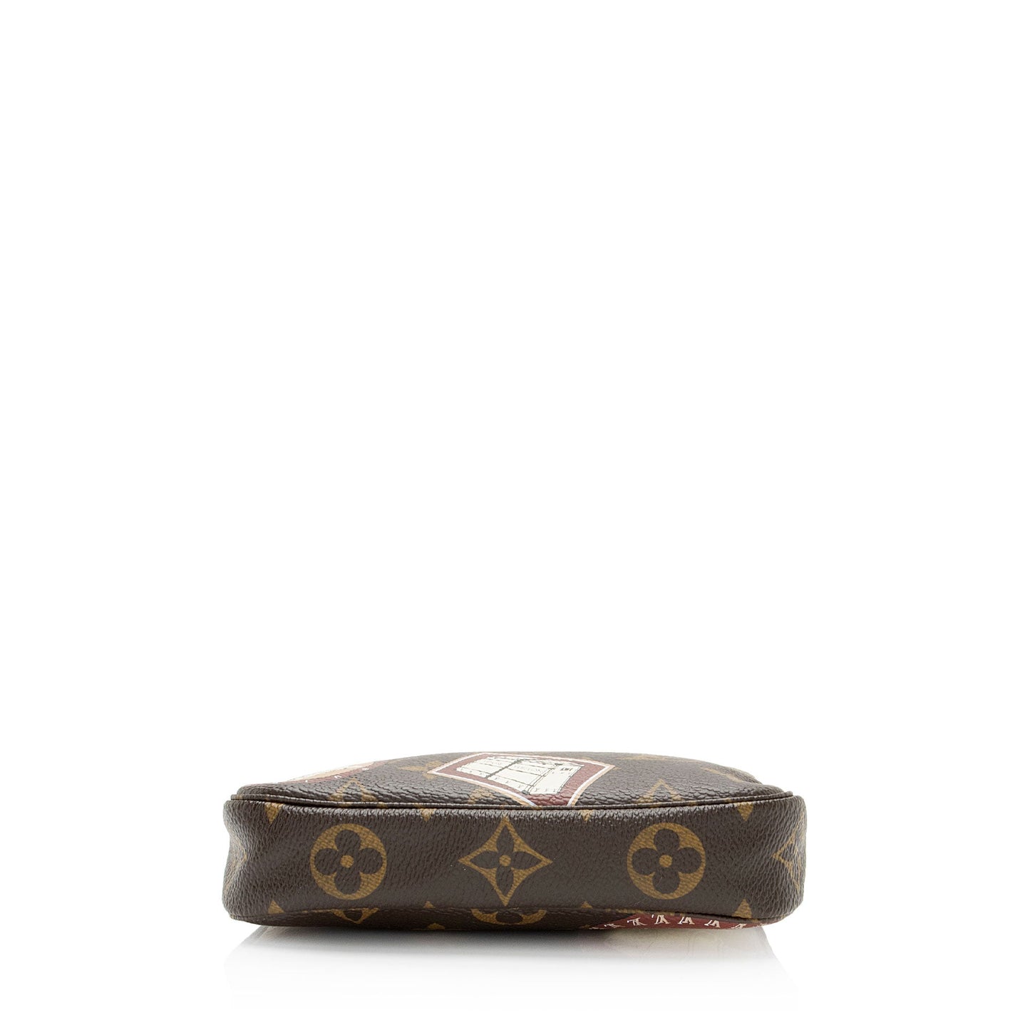 Louis Vuitton Limited Edition Monogram Canvas Patches Mini Pochette Accessoires (SHF-IKxVzn)