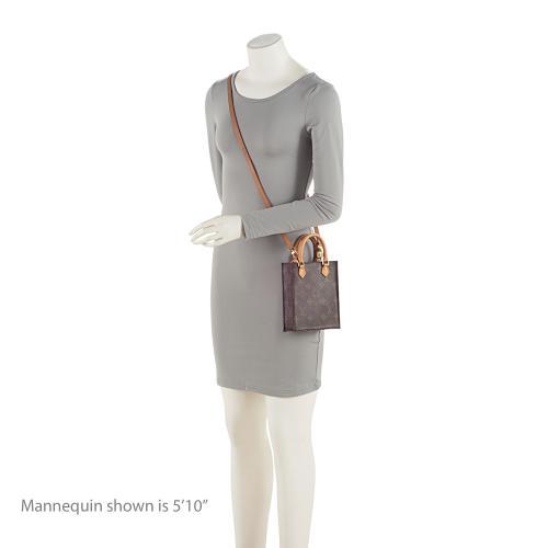Louis Vuitton Monogram Canvas Petit Sac Plat Shoulder Bag (SHF-XKuDno)