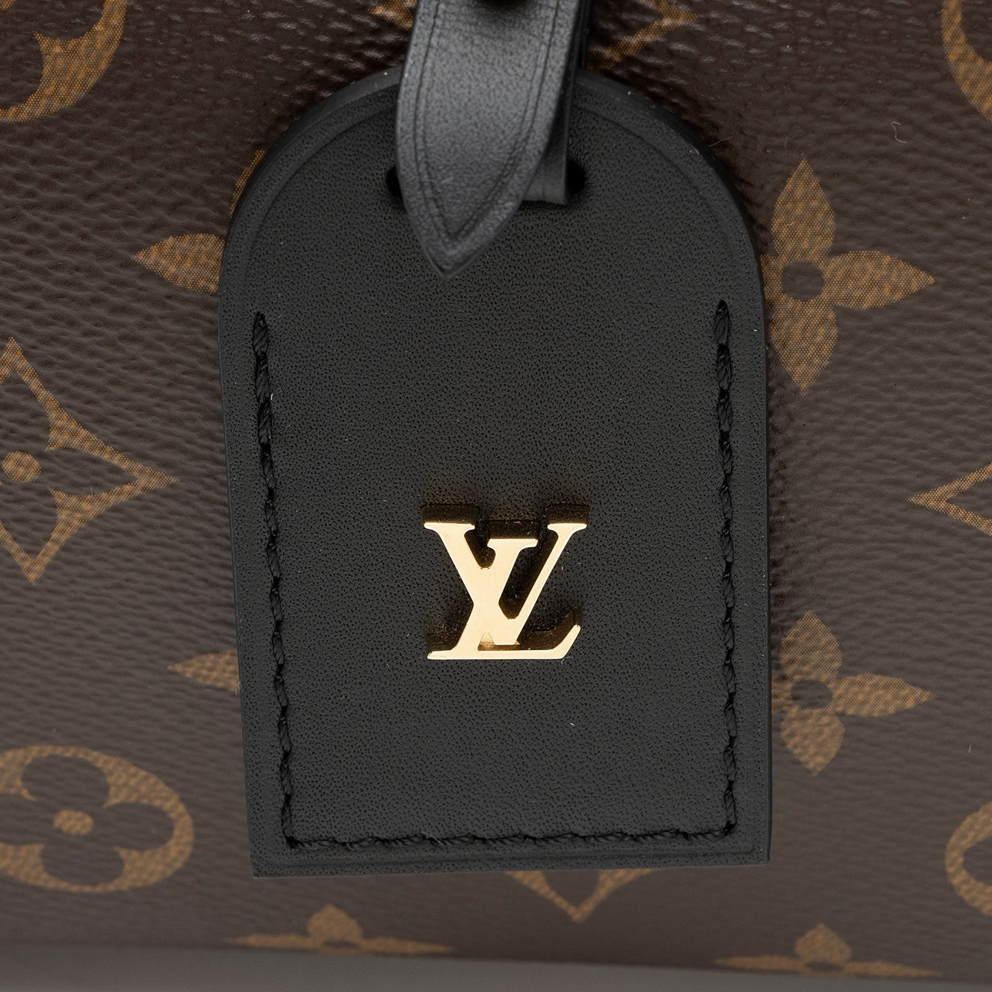 Louis Vuitton Monogram Canvas Petite Malle Souple Satchel