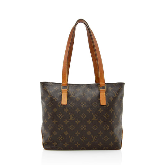 Louis Vuitton Vintage Monogram Canvas Piano Tote (SHF-19123)