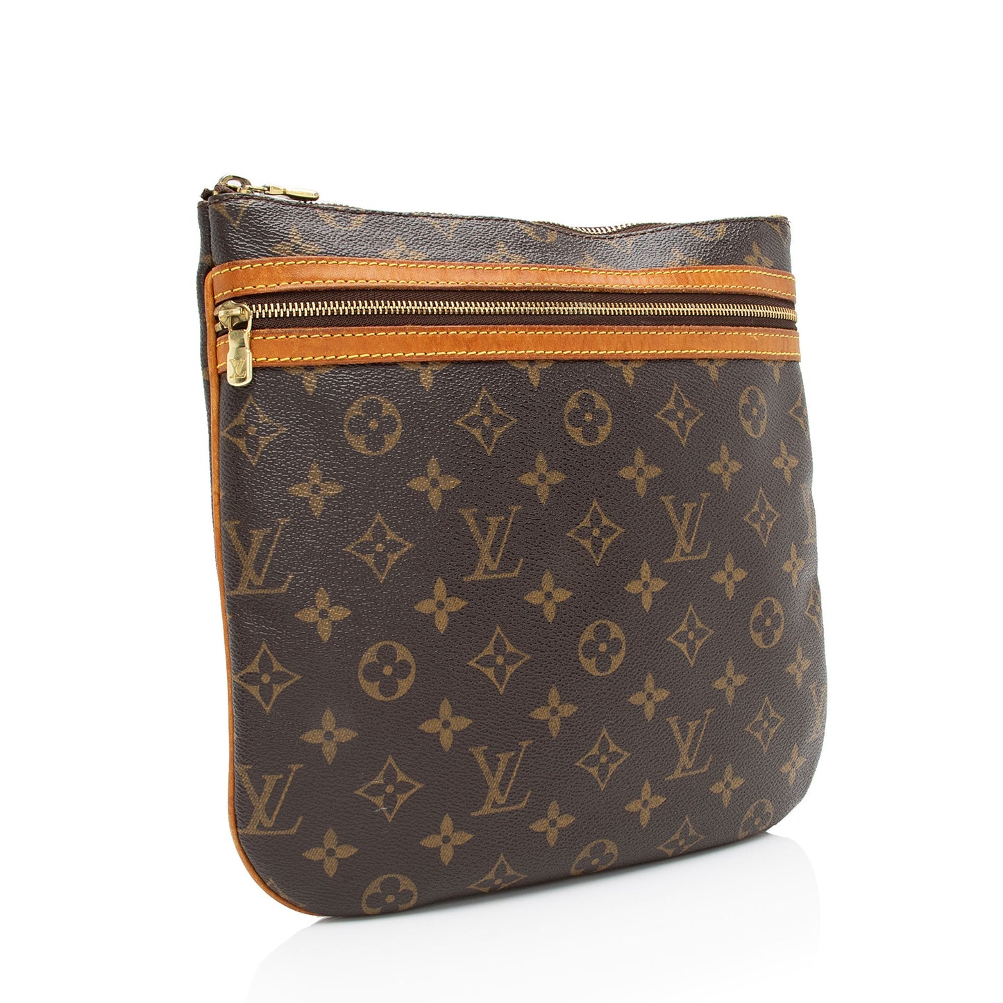 Louis Vuitton Monogram Canvas Pochette Bosphore Messenger Bag (SHF-GyD1MJ)