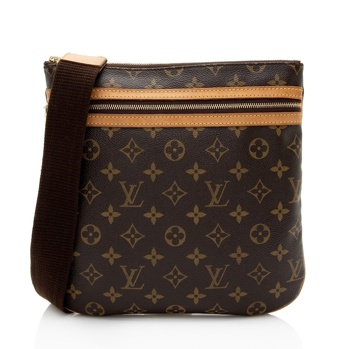 Louis Vuitton Monogram Canvas Pochette Bosphore Messenger (SHF-hgoYEp)