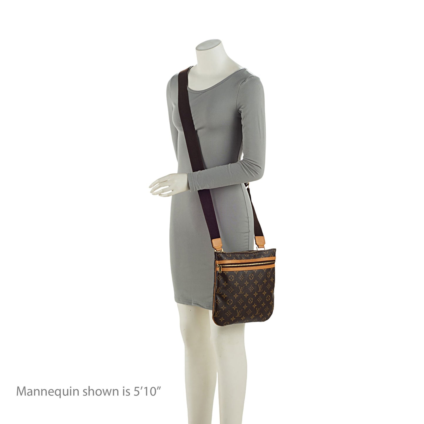 Louis Vuitton Monogram Canvas Pochette Bosphore Messenger (SHF-72xMgM)