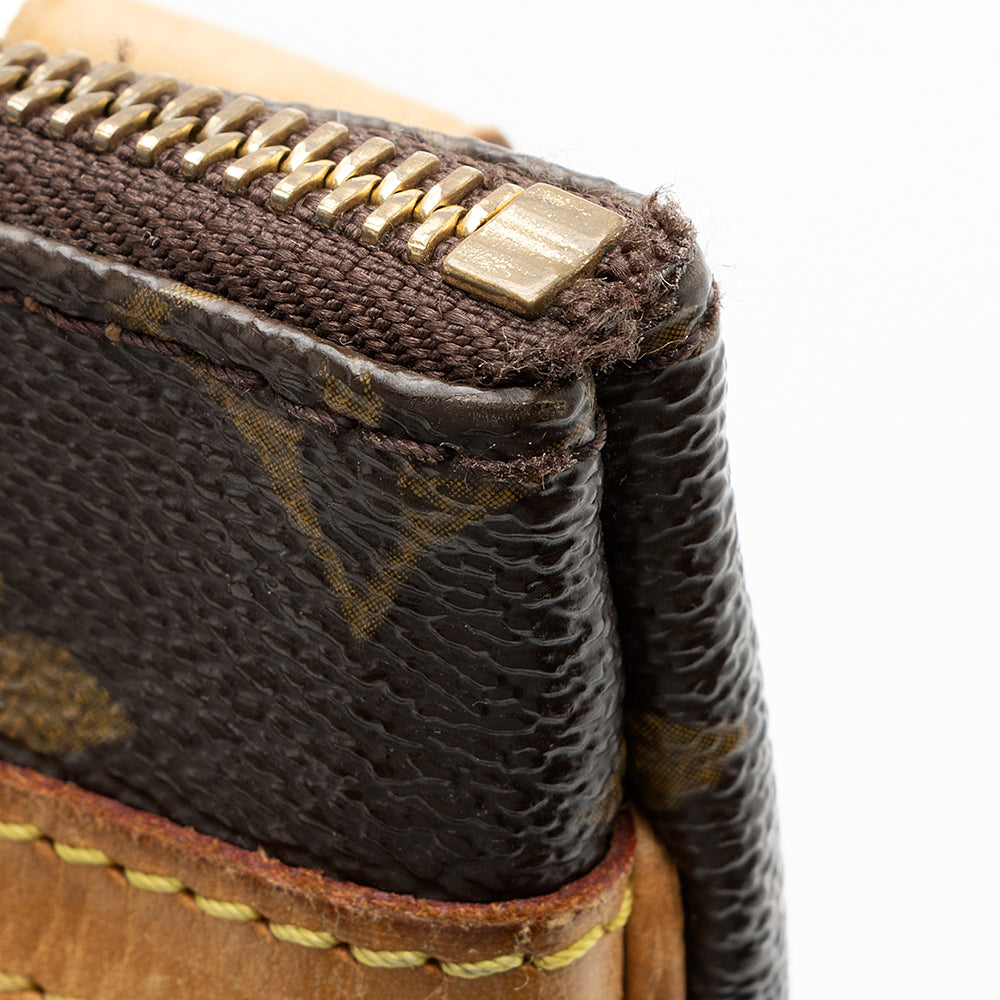 Louis Vuitton Monogram Canvas Pochette Bosphore Messenger Bag (SHF-19487)