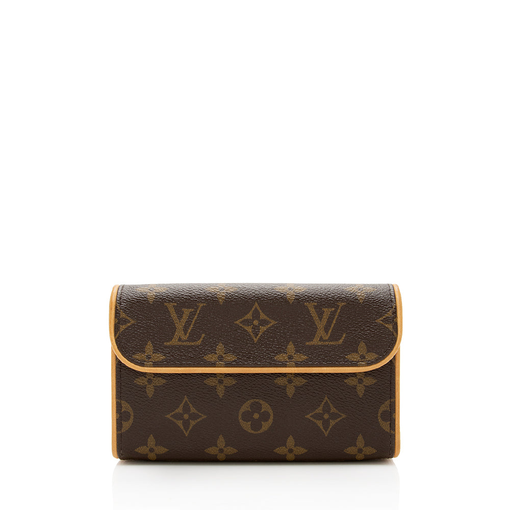 Louis Vuitton Monogram Canvas Pochette Florentine Small Belt Bag -  (SHF-18586)
