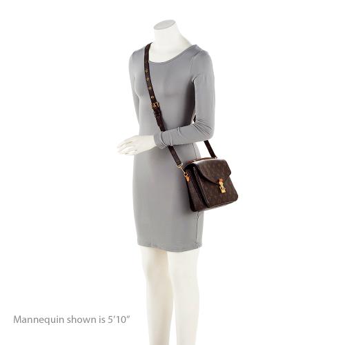 Louis Vuitton Monogram Canvas Pochette Metis Shoulder Bag (SHF-22653)