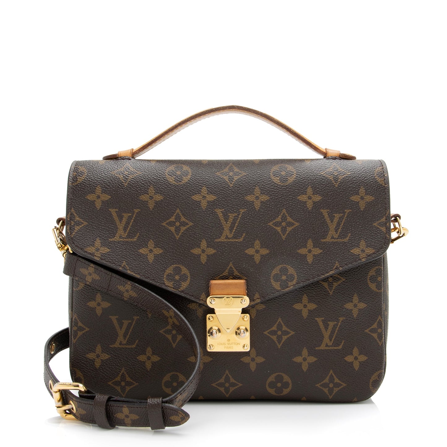 Louis Vuitton Monogram Canvas Pochette Metis Shoulder Bag (SHF-Vnuc0s)