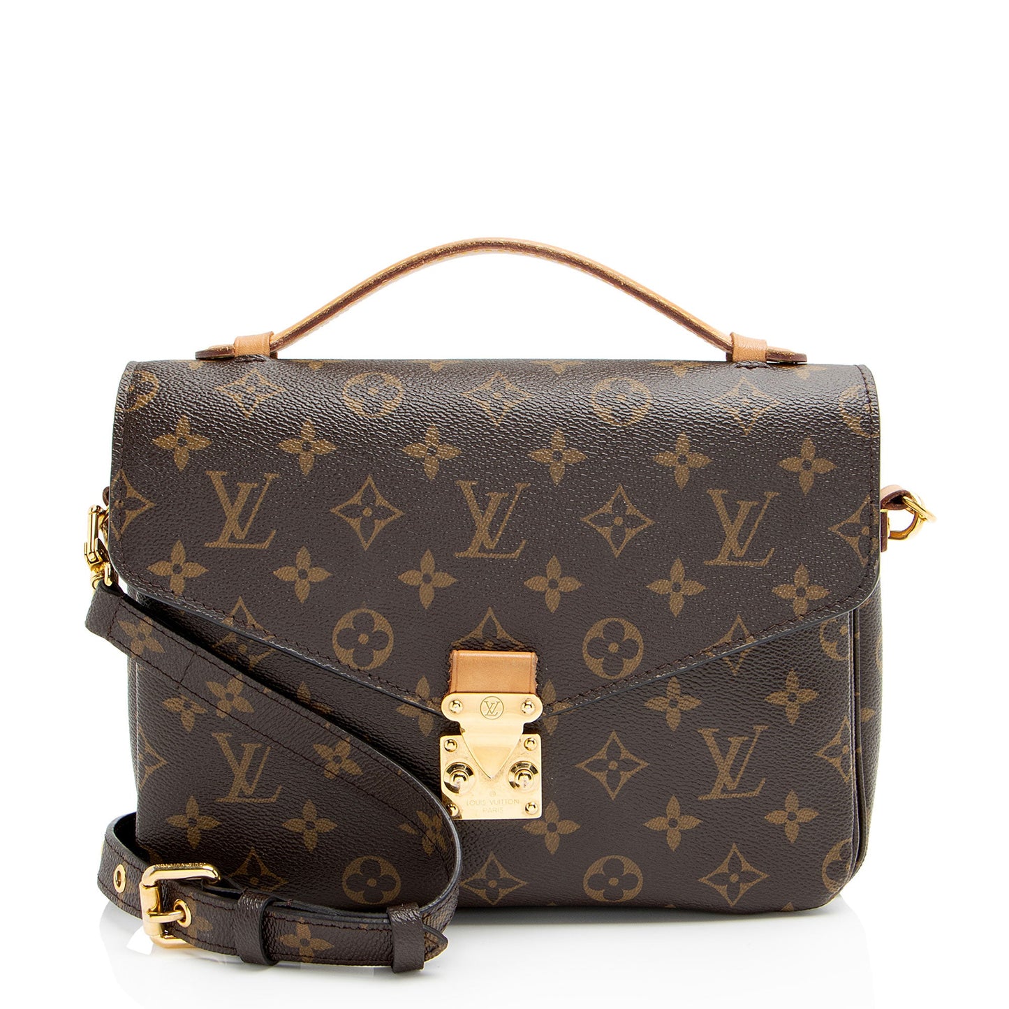 Louis Vuitton Monogram Canvas Pochette Metis Shoulder Bag (SHF-TyQMte)