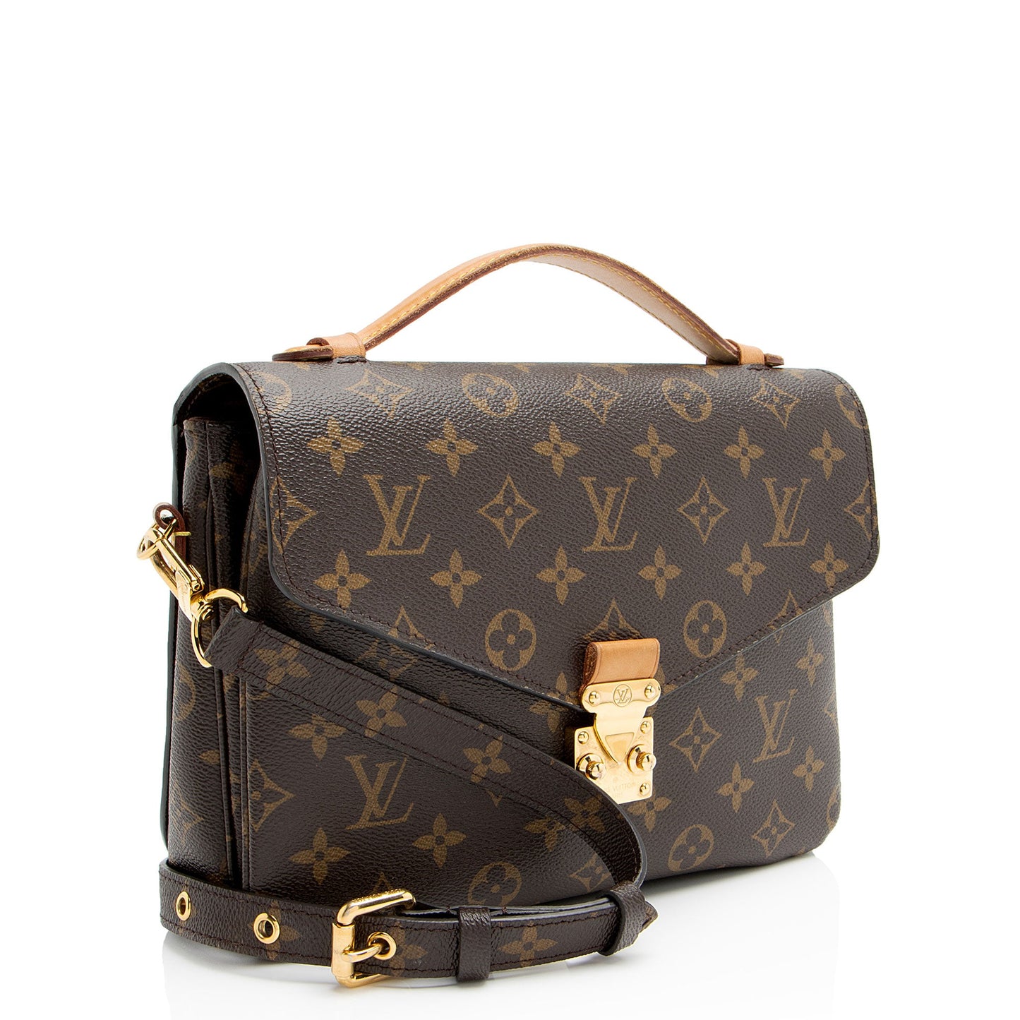 Louis Vuitton Monogram Canvas Pochette Metis Shoulder Bag (SHF-TyQMte)