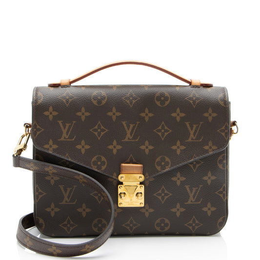 Louis Vuitton Monogram Canvas Pochette Metis Shoulder Bag