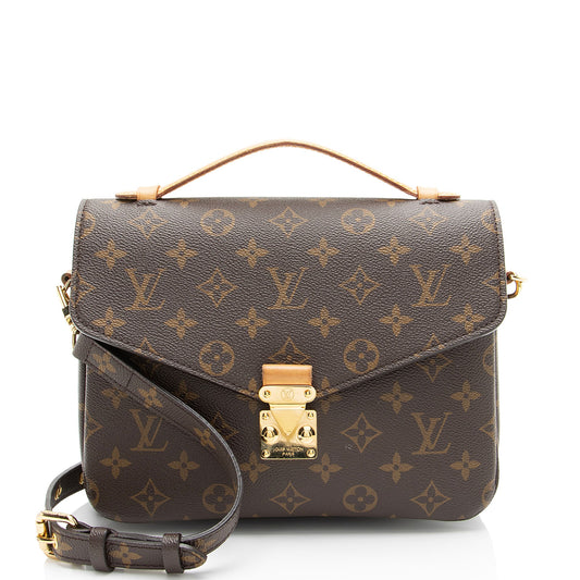 Louis Vuitton Monogram Canvas Pochette Metis Shoulder Bag