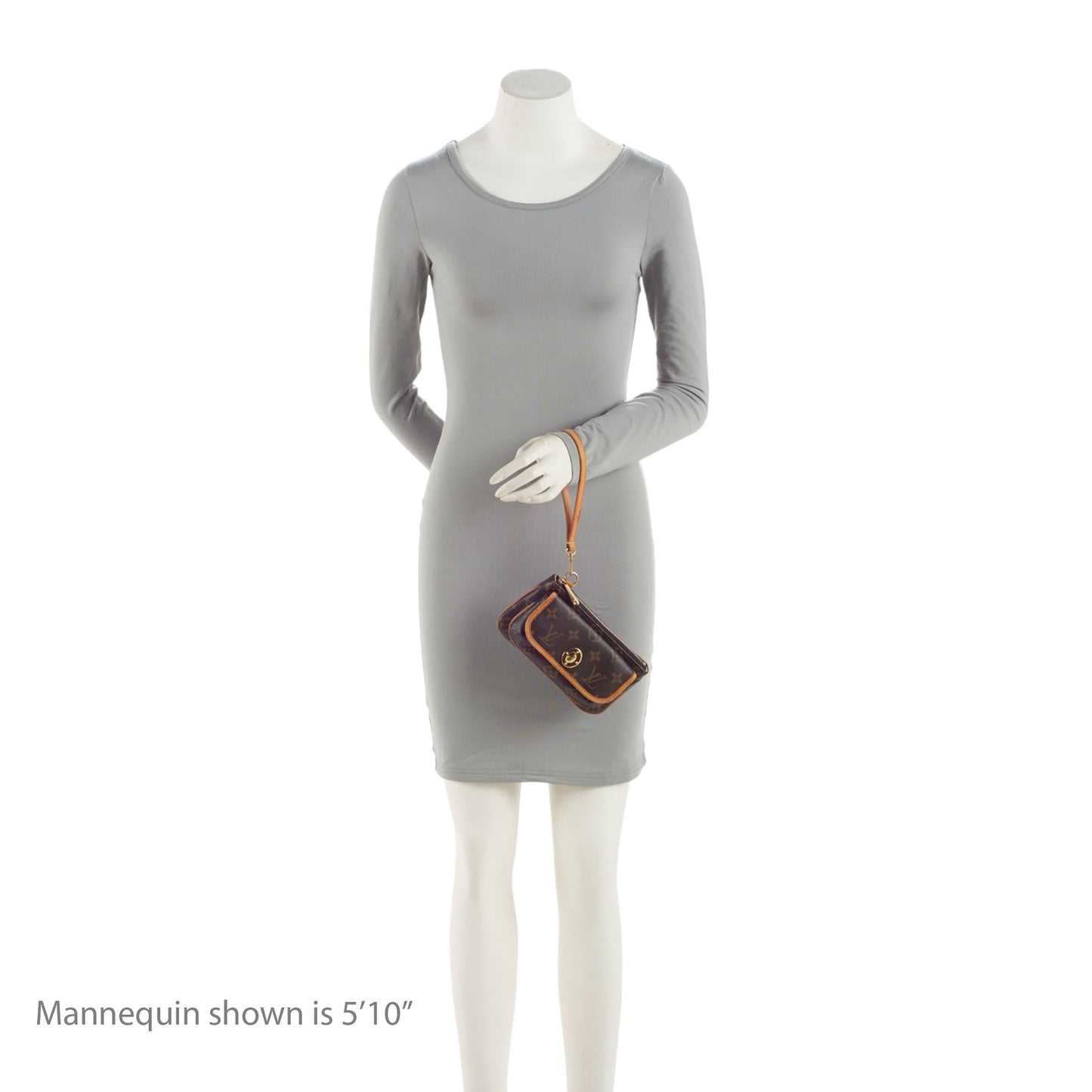 Louis Vuitton Monogram Canvas Pochette Tikal Clutch (SHF-gbe0ZF)