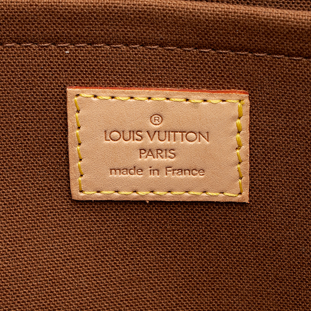 Louis Vuitton Monogram Canvas Popincourt Satchel (SHF-19824)
