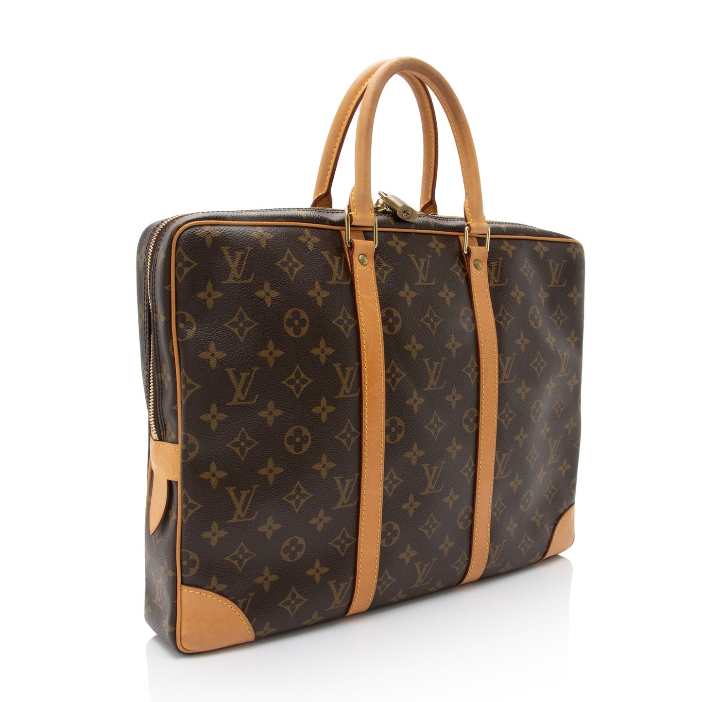 Louis Vuitton Monogram Canvas Porte Documents Voyage Bag (SHF-ajQncv)