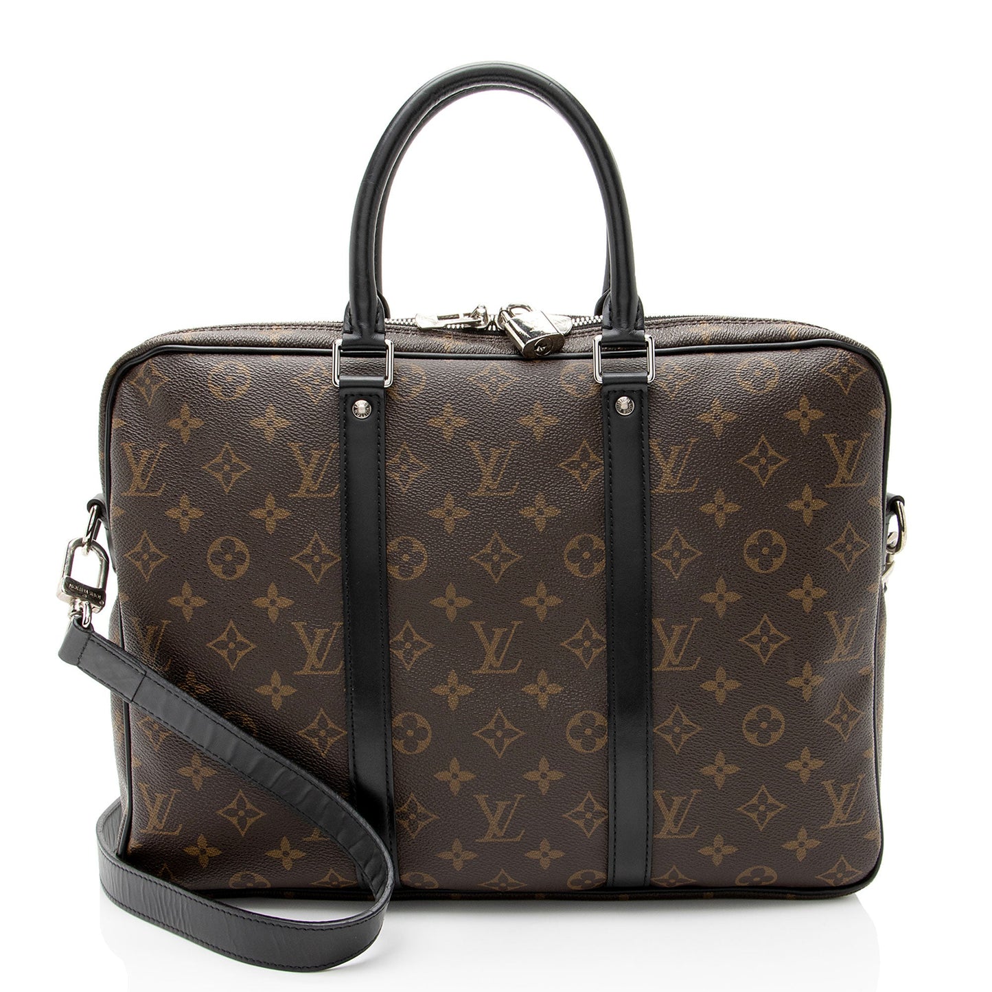 Louis Vuitton Monogram Canvas Porte Documents Voyage PM Messenger
