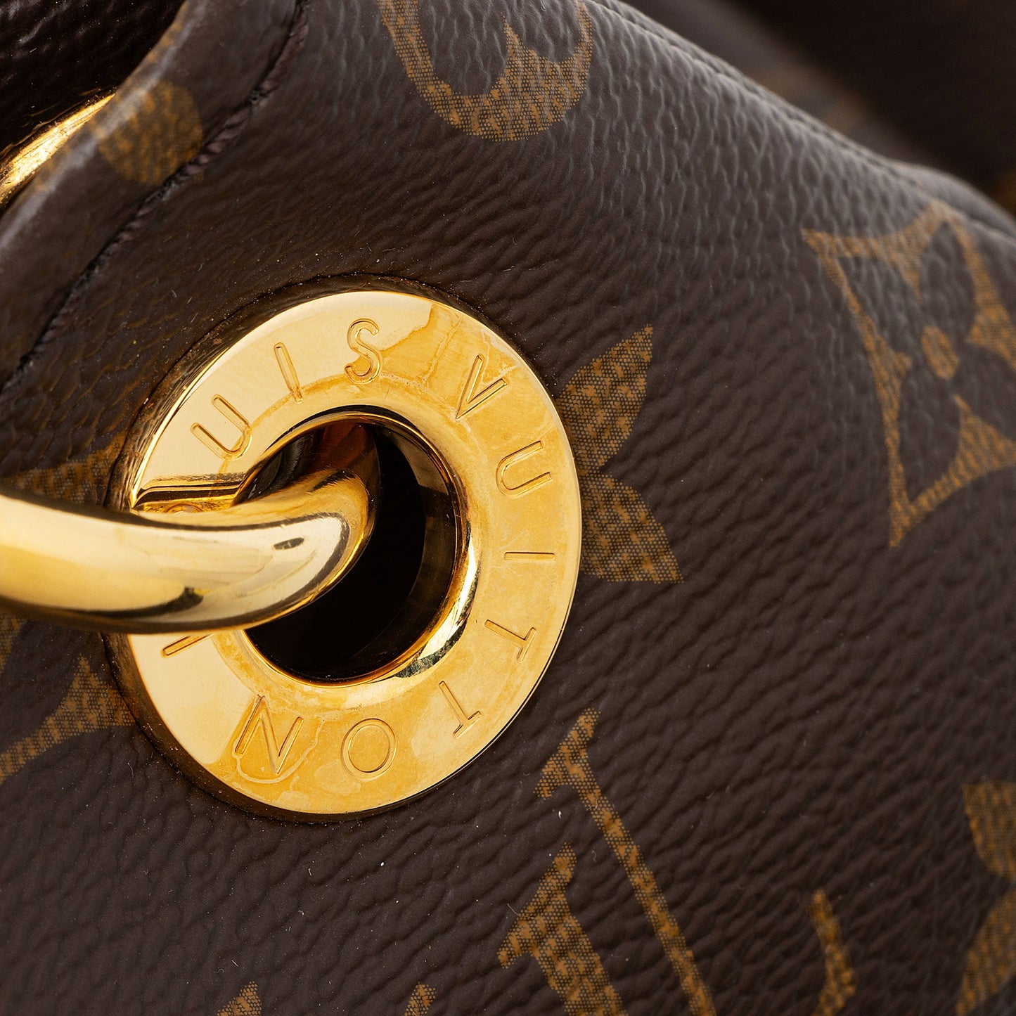 Louis Vuitton Monogram Canvas Python Artsy MM Shoulder Bag