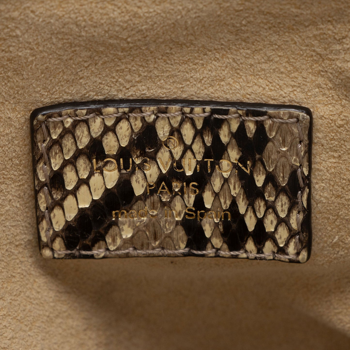 Louis Vuitton Monogram Canvas Python Artsy MM Shoulder Bag