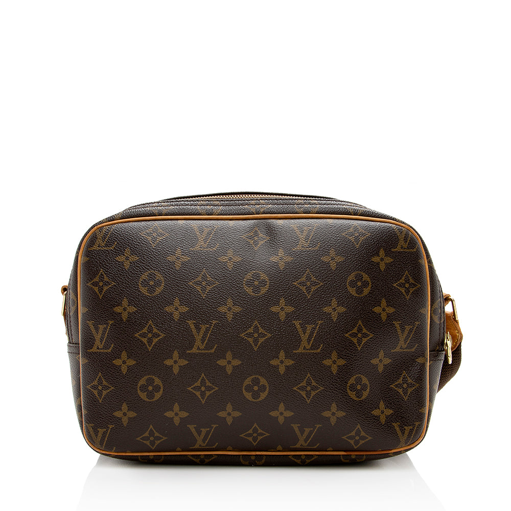 Louis Vuitton Monogram Canvas Reporter PM Messenger Bag -  (SHF-17141)