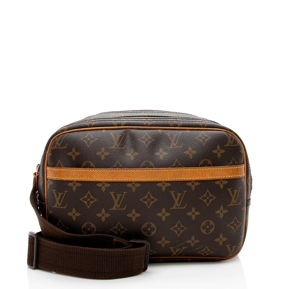 Louis Vuitton Monogram Canvas Reporter PM Messenger Bag -  (SHF-17141)