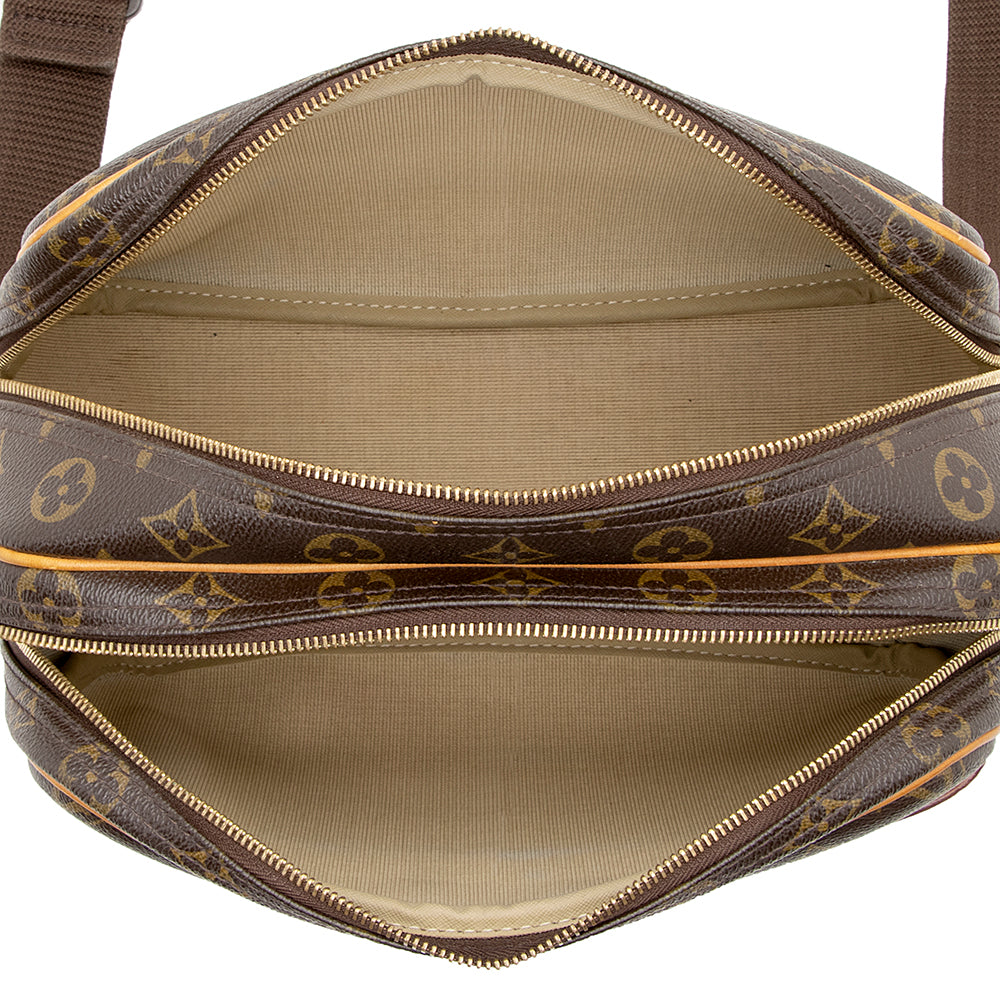Louis Vuitton Monogram Canvas Reporter PM Messenger Bag -  (SHF-17141)