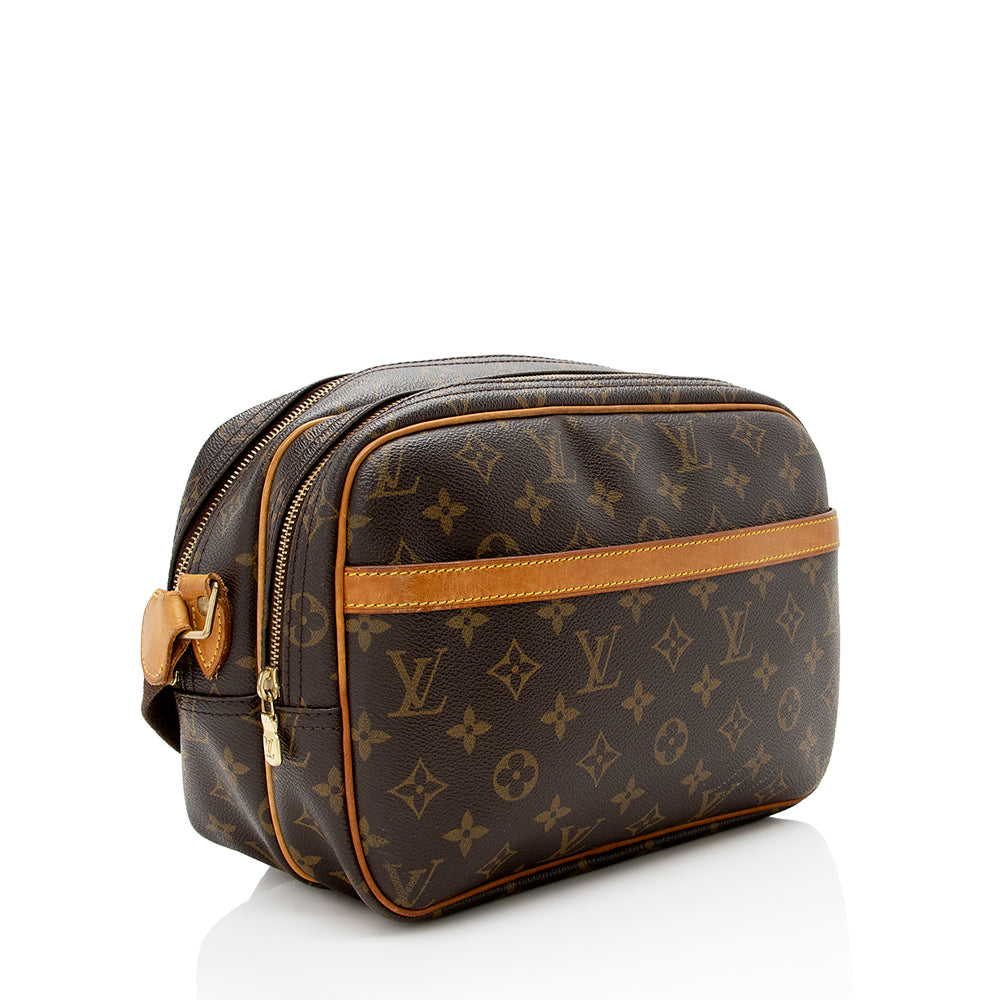 Louis Vuitton Monogram Canvas Reporter PM Messenger Bag -  (SHF-17141)
