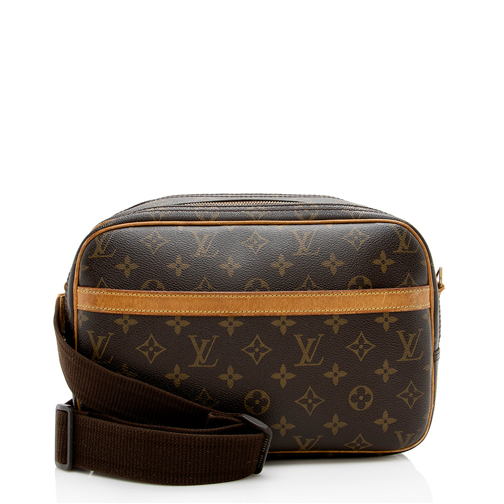 Louis Vuitton Monogram Canvas Reporter PM Messenger Bag -  (SHF-17454)