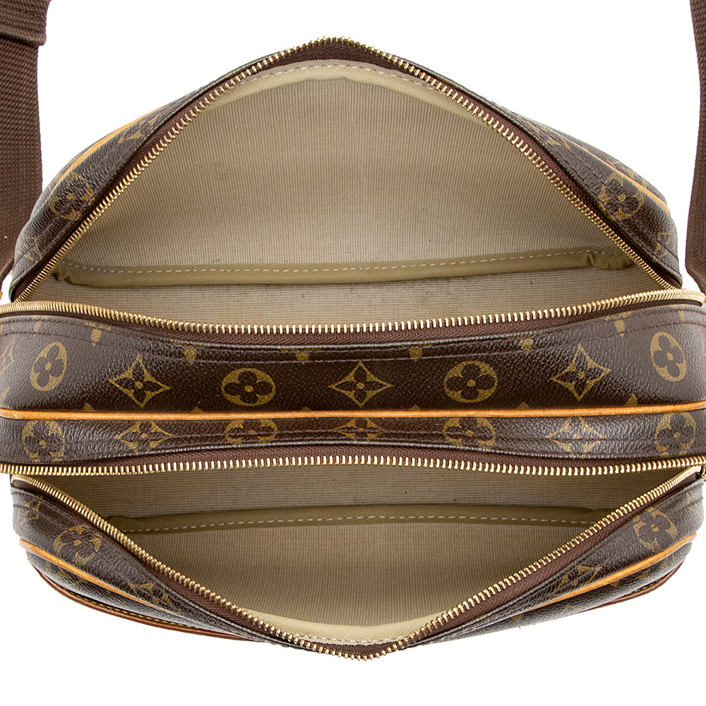 Louis Vuitton Monogram Canvas Reporter PM Messenger Bag -  (SHF-17454)