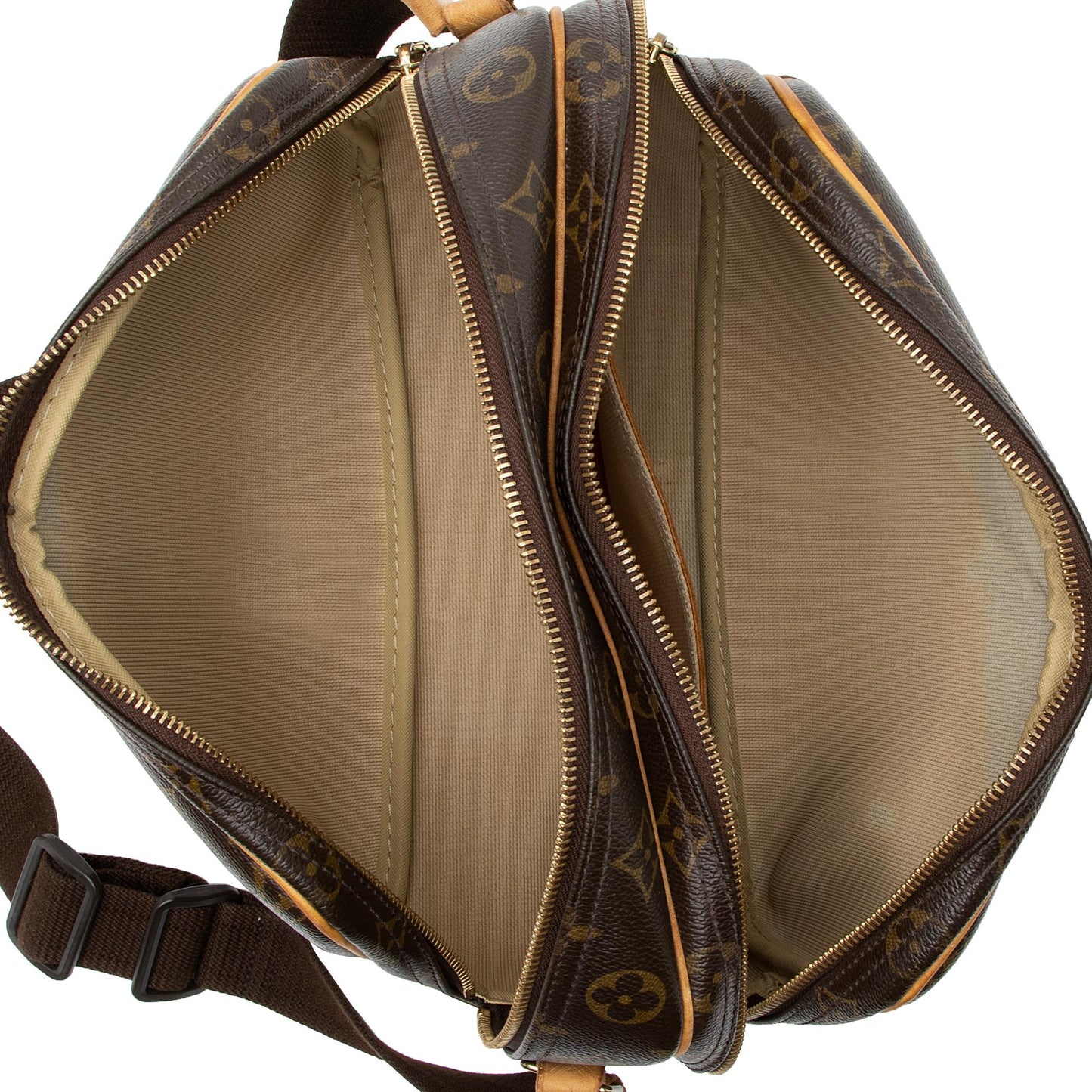 Louis Vuitton Monogram Canvas Reporter PM Messenger Bag (SHF-23169)
