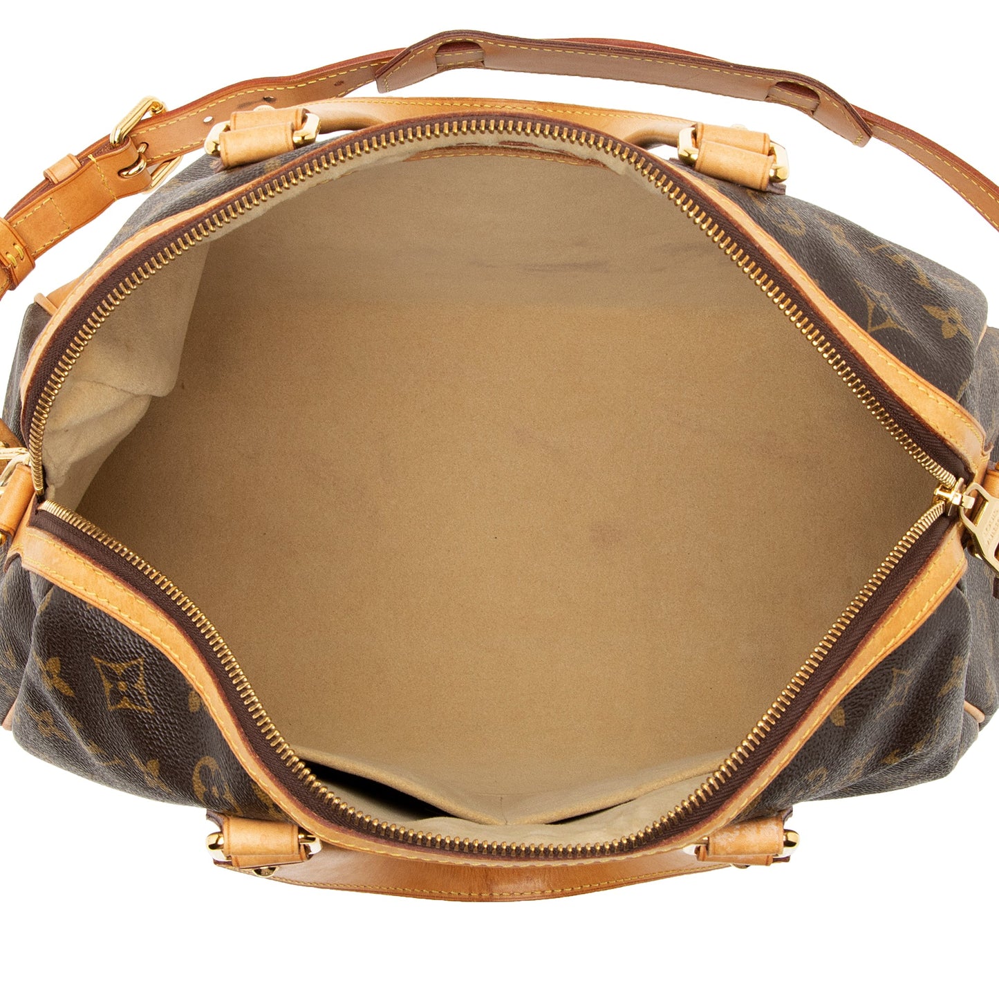 Louis Vuitton Monogram Canvas Retiro PM Satchel (SHF-22187)