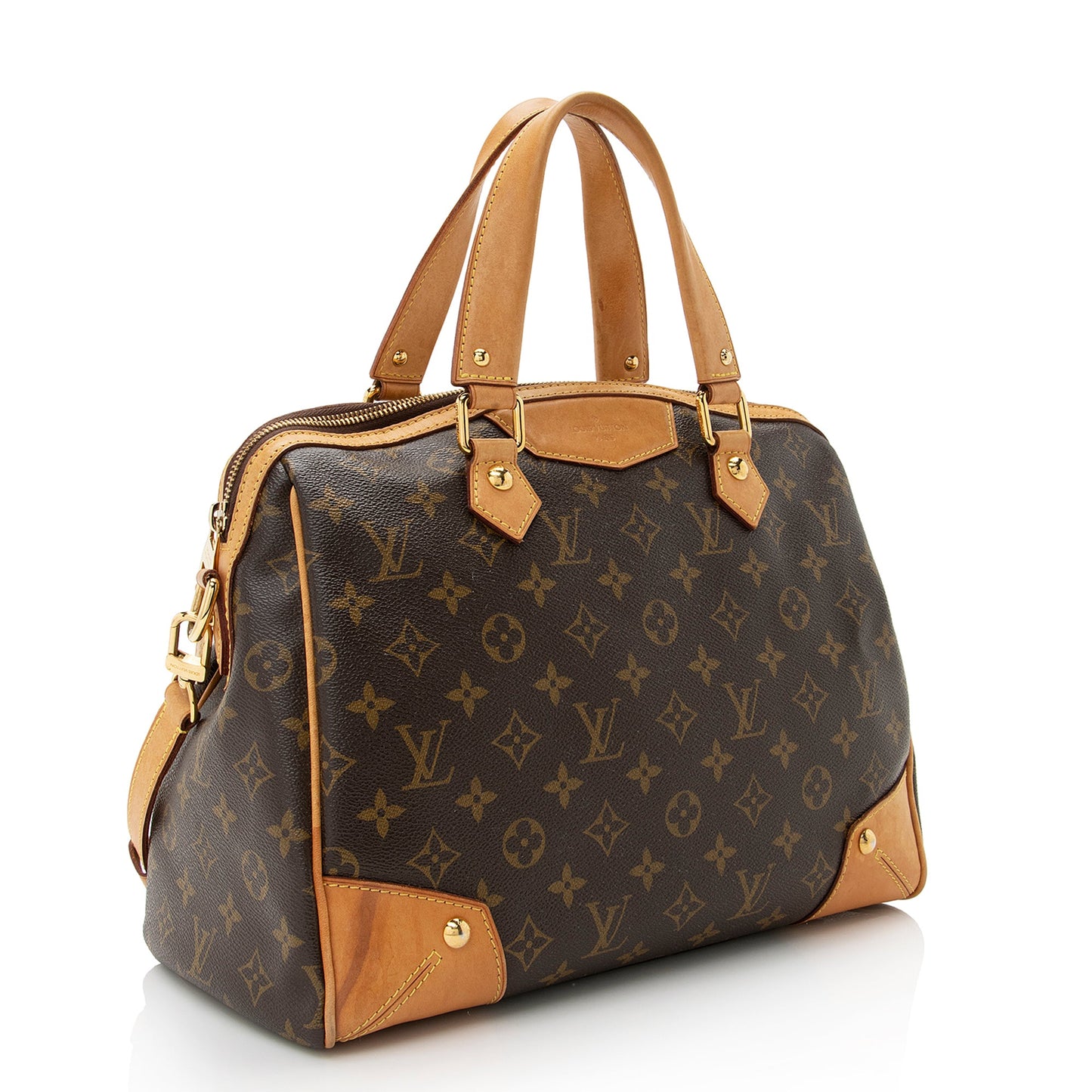 Louis Vuitton Monogram Canvas Retiro PM Satchel (SHF-22187)