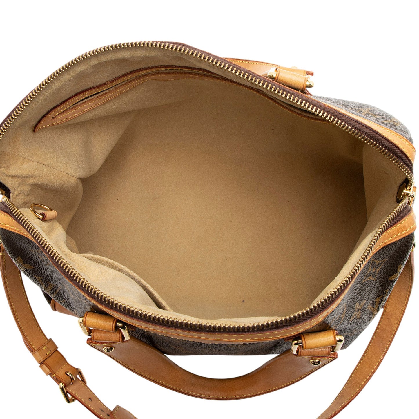 Louis Vuitton Monogram Canvas Retiro PM Satchel (SHF-05kHBQ)