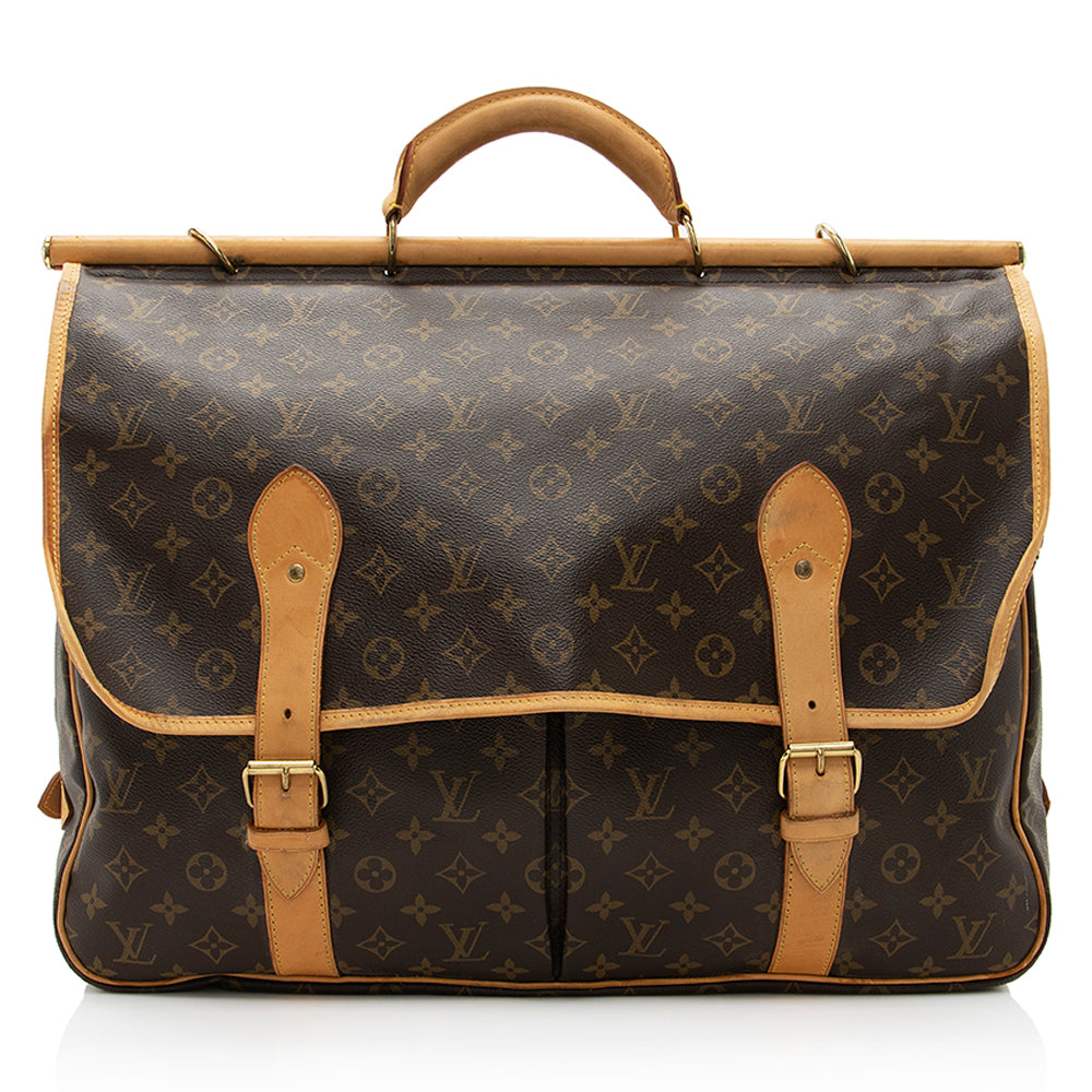 Louis Vuitton Monogram Canvas Sac Chasse Weekender (SHF-19433)