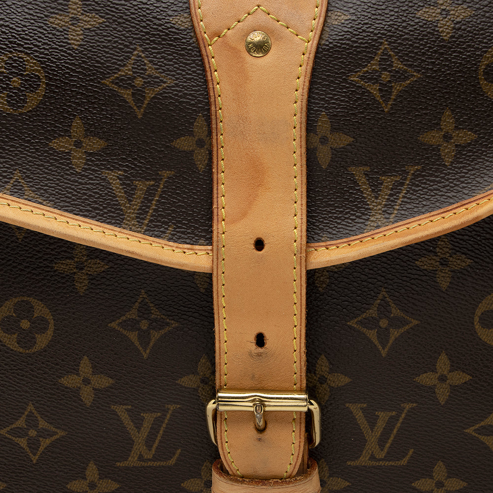 Louis Vuitton Monogram Canvas Sac Chasse Weekender (SHF-19433)