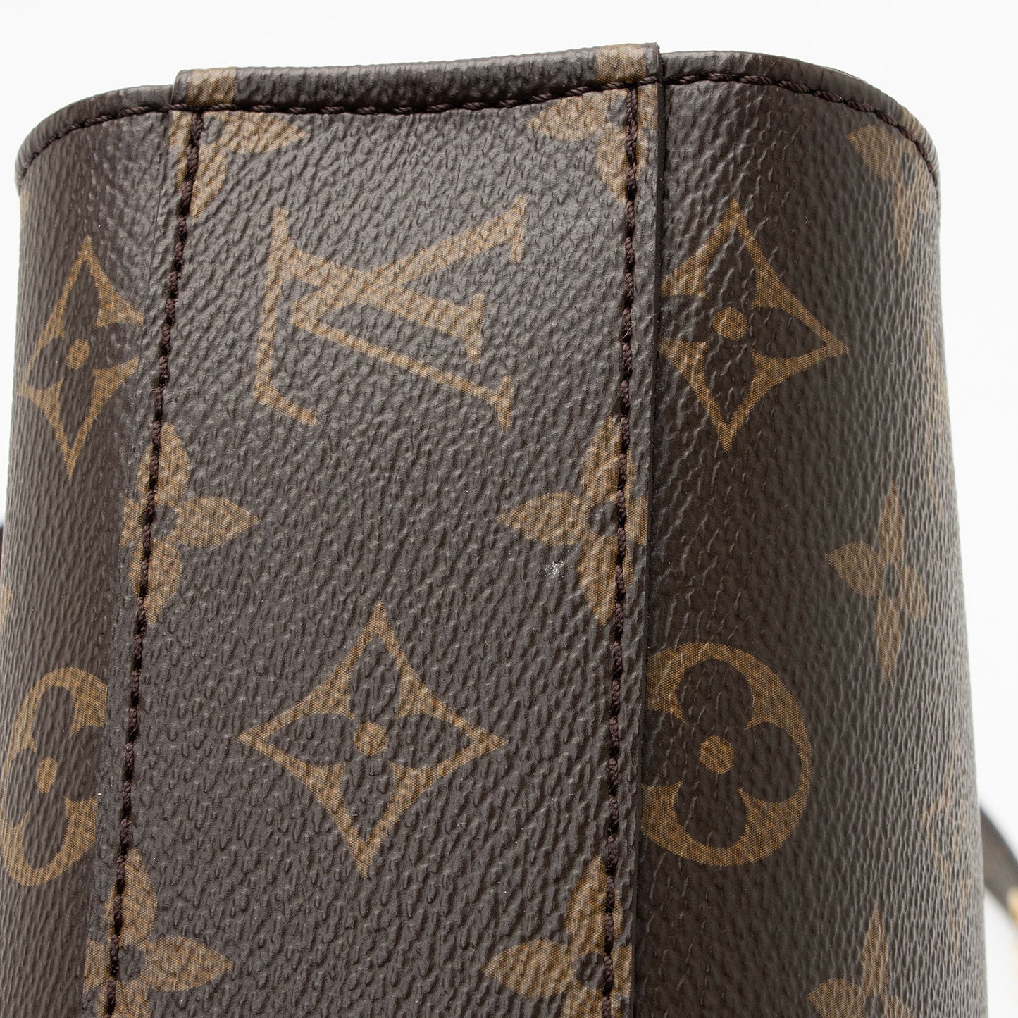 Louis Vuitton Monogram Canvas Sac Plat BB Tote (SHF-CEDheN)