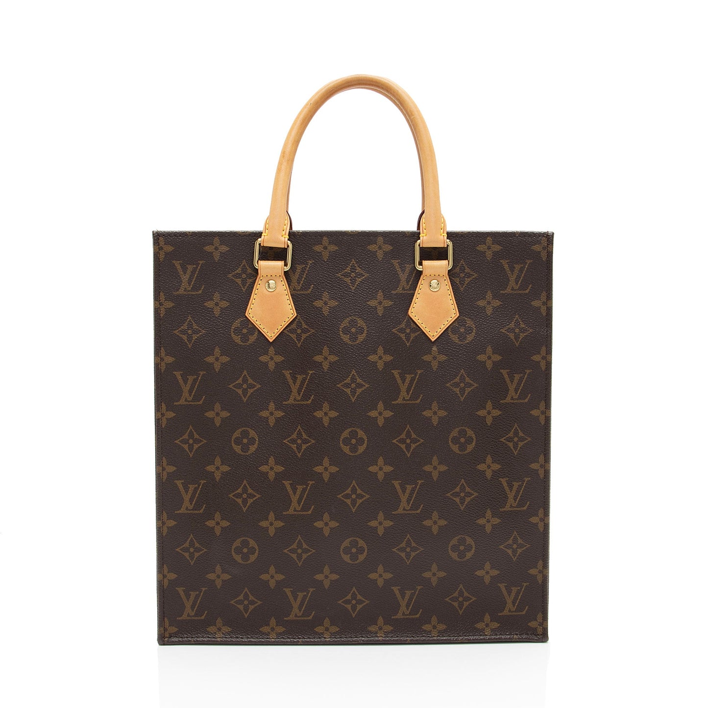 Louis Vuitton Monogram Canvas Sac Plat PM Tote (SHF-EF0Nmw)
