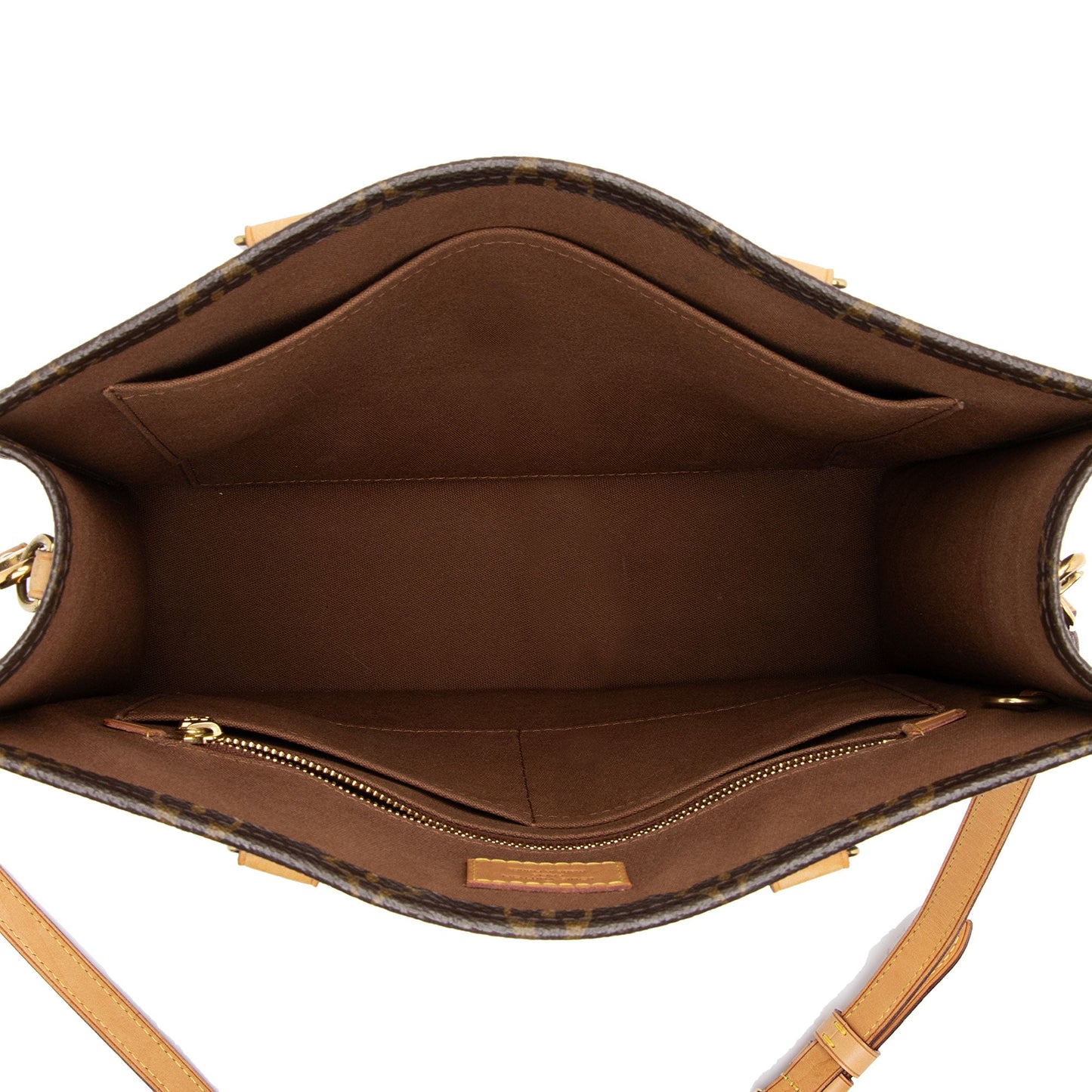 Louis Vuitton Monogram Canvas Sac Plat PM Tote (SHF-EF0Nmw)