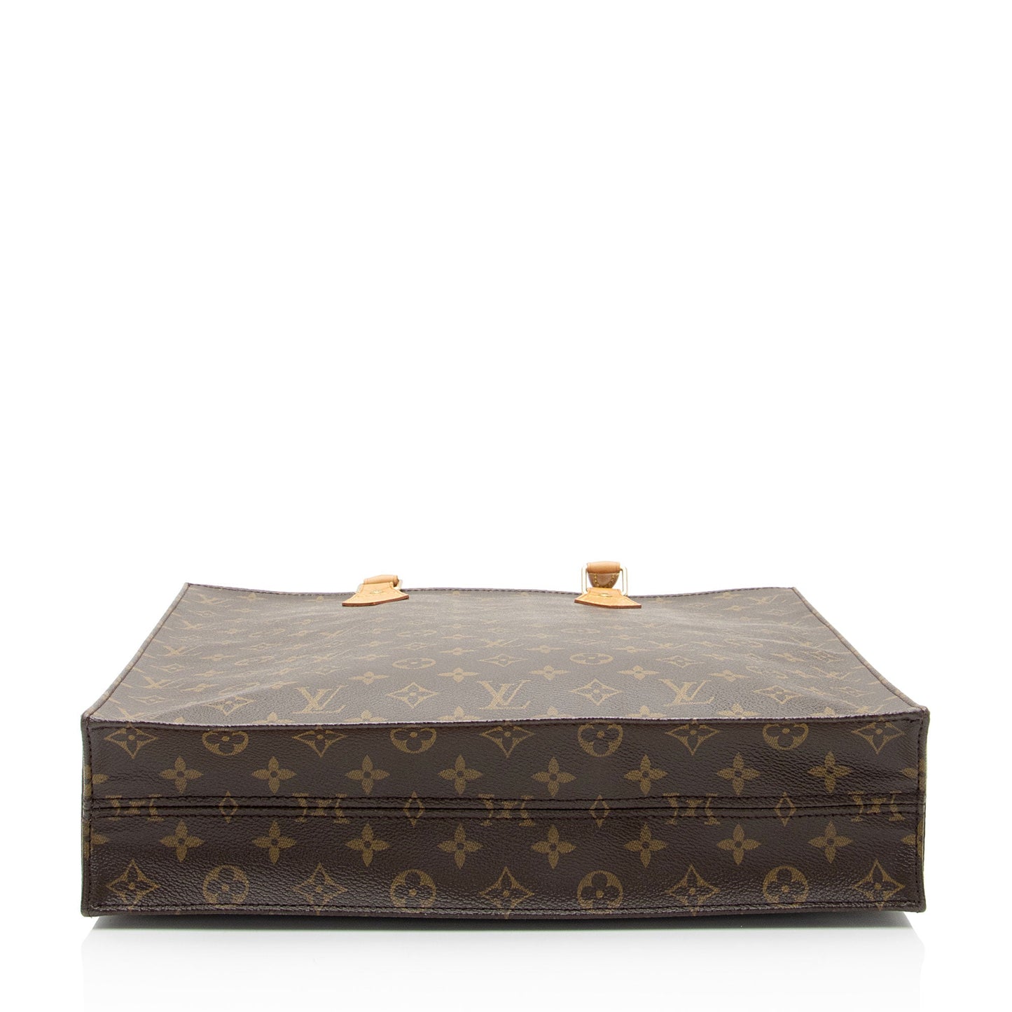 Louis Vuitton Monogram Canvas Sac Plat Tote (SHF-4rkmKw)