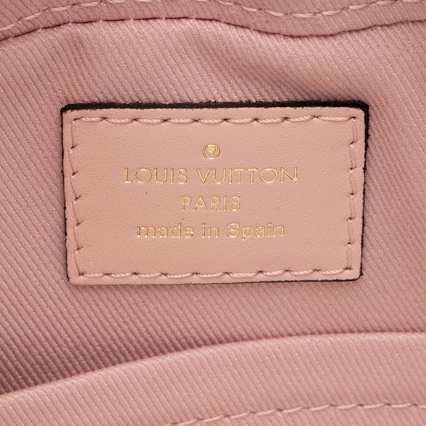 Louis Vuitton Monogram Canvas Saintonge Shoulder Bag