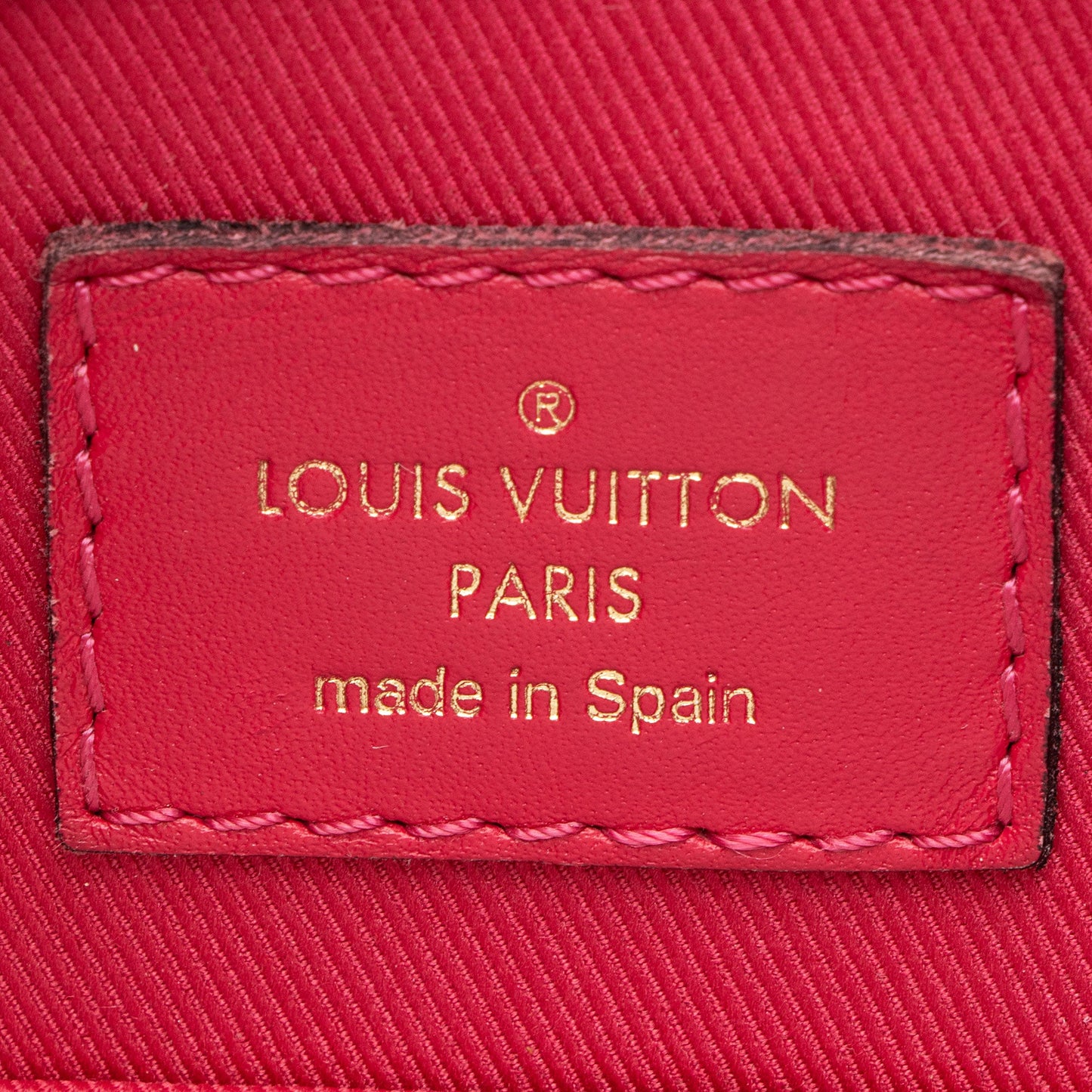Louis Vuitton Monogram Canvas Saintonge Shoulder Bag