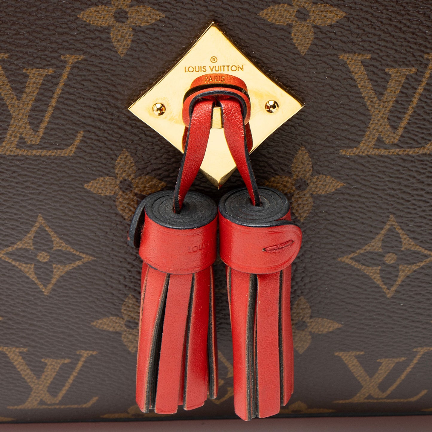 Louis Vuitton Monogram Canvas Saintonge Shoulder Bag