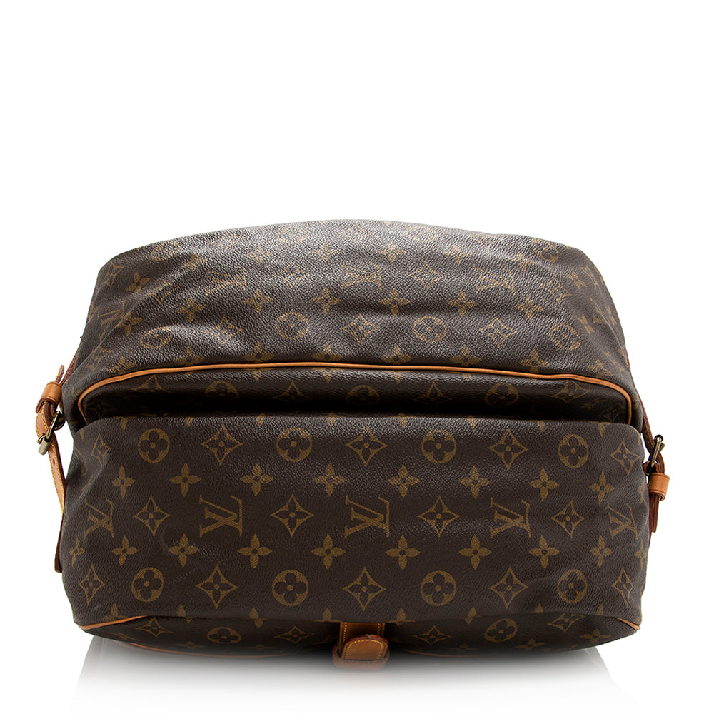 Louis Vuitton Vintage Monogram Canvas Saumur 35 Messenger Bag -  (SHF-20346)