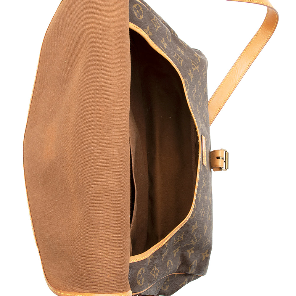 Louis Vuitton Vintage Monogram Canvas Saumur 35 Messenger Bag -  (SHF-20346)